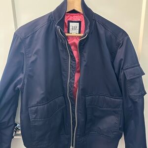 GAP Women’s Deep Blue Bomber Jacket